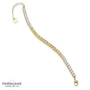 Park Lane Buttercup Micro Impression Bracelet - Gold/Silver | Tennis Bracelet